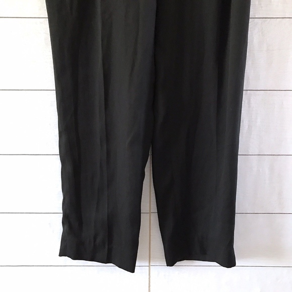 Ann Taylor LOFT Black Straight Ankle Julie Pants - Picture 5 of 8